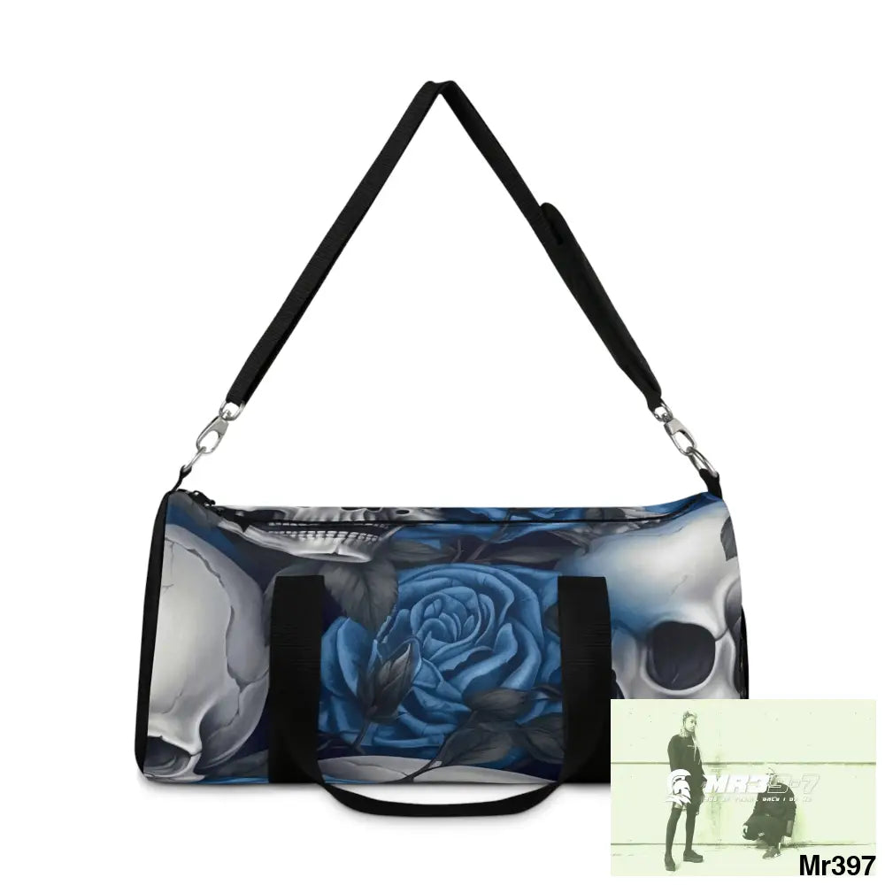 A1-Vigilante Sparta Gothic Skulls & Roses Duffel Bag Bags