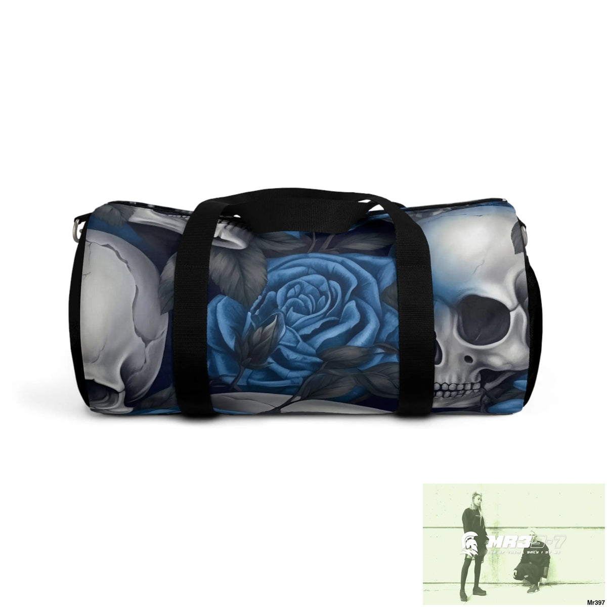 A1-Vigilante Sparta Gothic Skulls & Roses Duffel Bag Small Bags