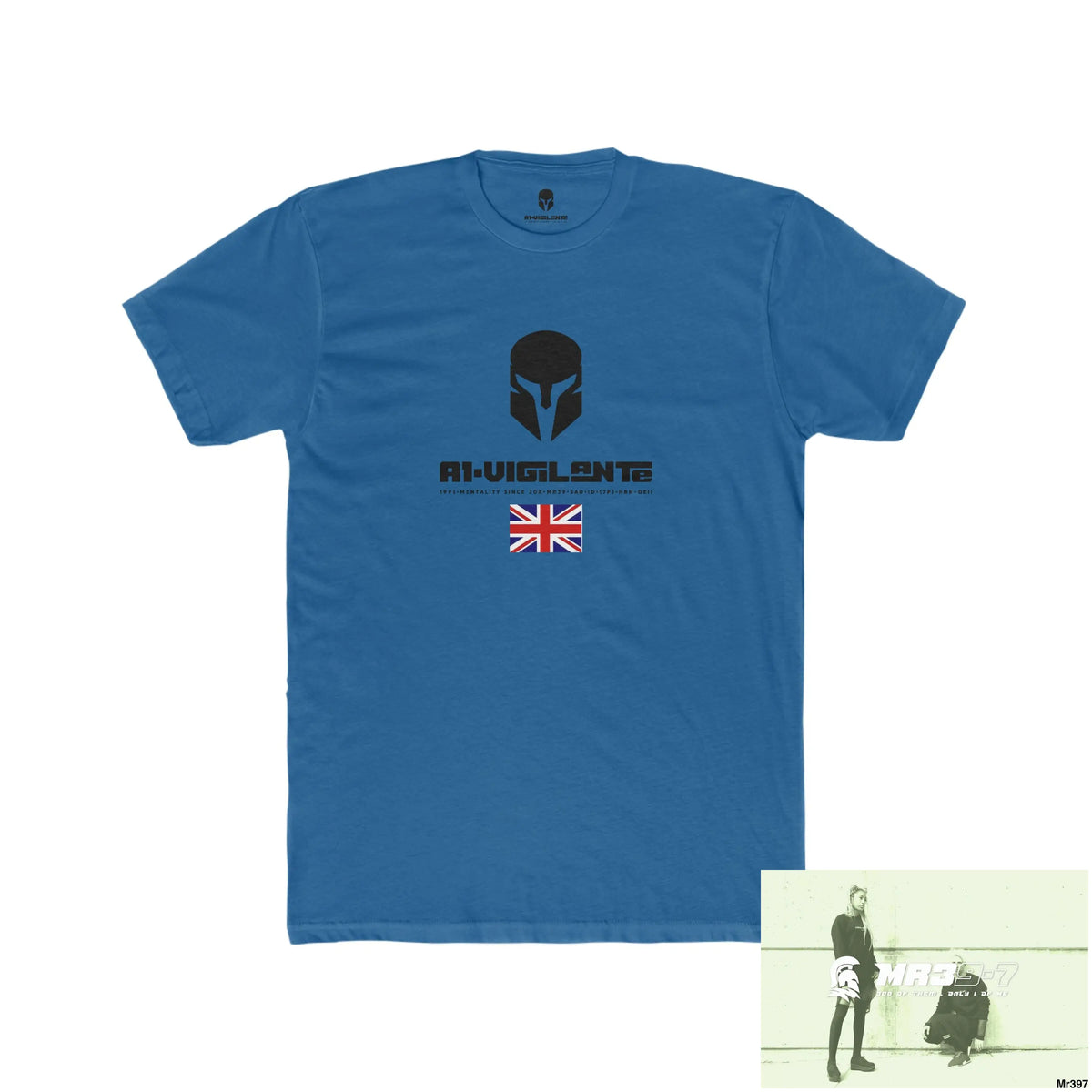 A1-Vigilante Sparta Hadley to Trench Lock Central American Hitman March 21 Shrewsbury My Work Men’s Cotton Crew Tee