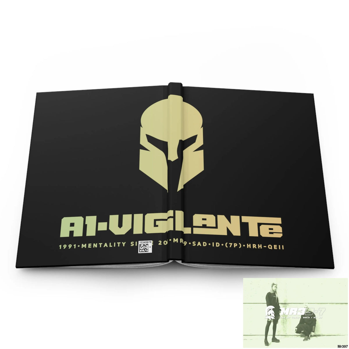 A1-Vigilante Sparta Hardcover Journal Matte Journal Paper products