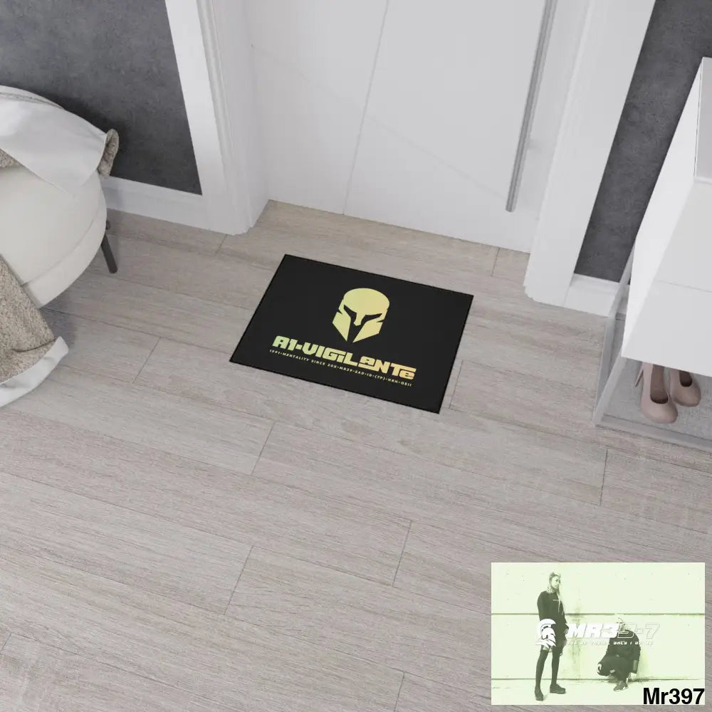 A1-Vigilante Sparta Heavy Duty Floor Mat 18’’ × 24’’ Home Decor