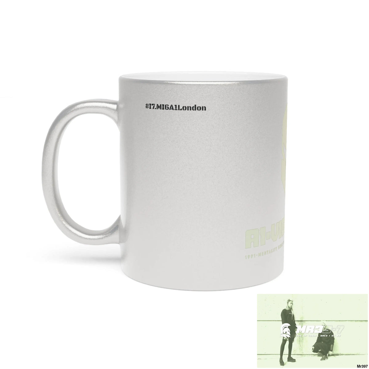 A1-Vigilante Sparta #I7MI6A1London Metallic Mug (Silver\Gold) Mug