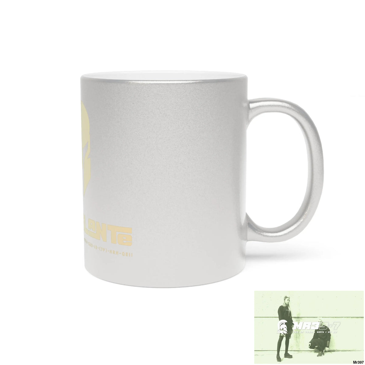 A1-Vigilante Sparta #I7MI6A1London Metallic Mug (Silver\Gold) Mug