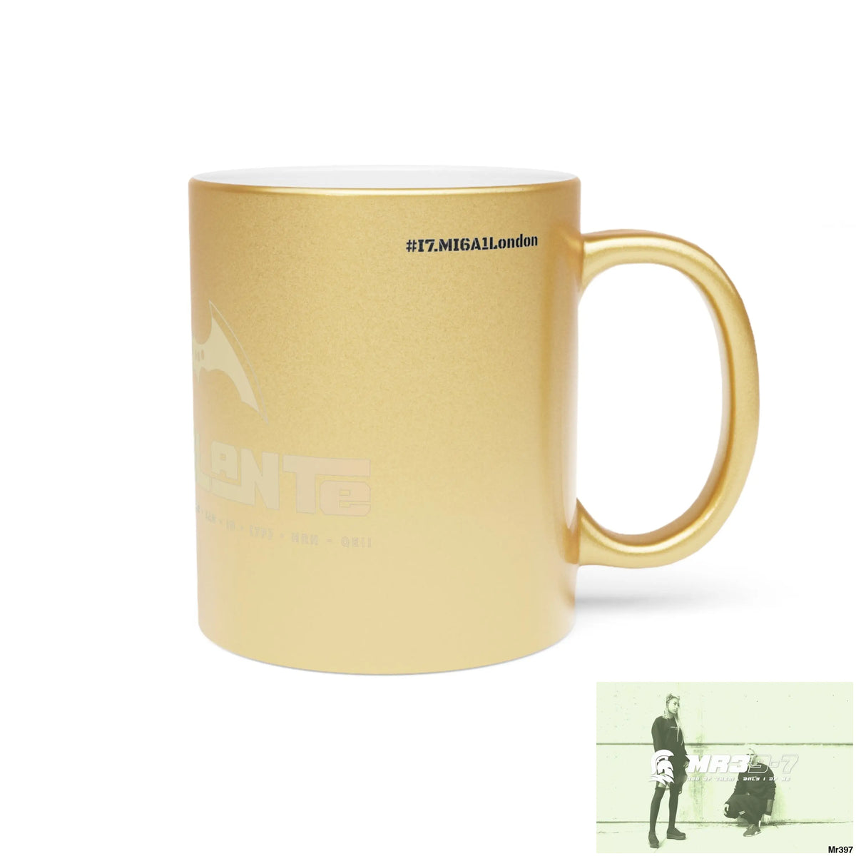 A1-Vigilante Sparta #I7MI6A1London Metallic Mug (Silver\Gold) Mug