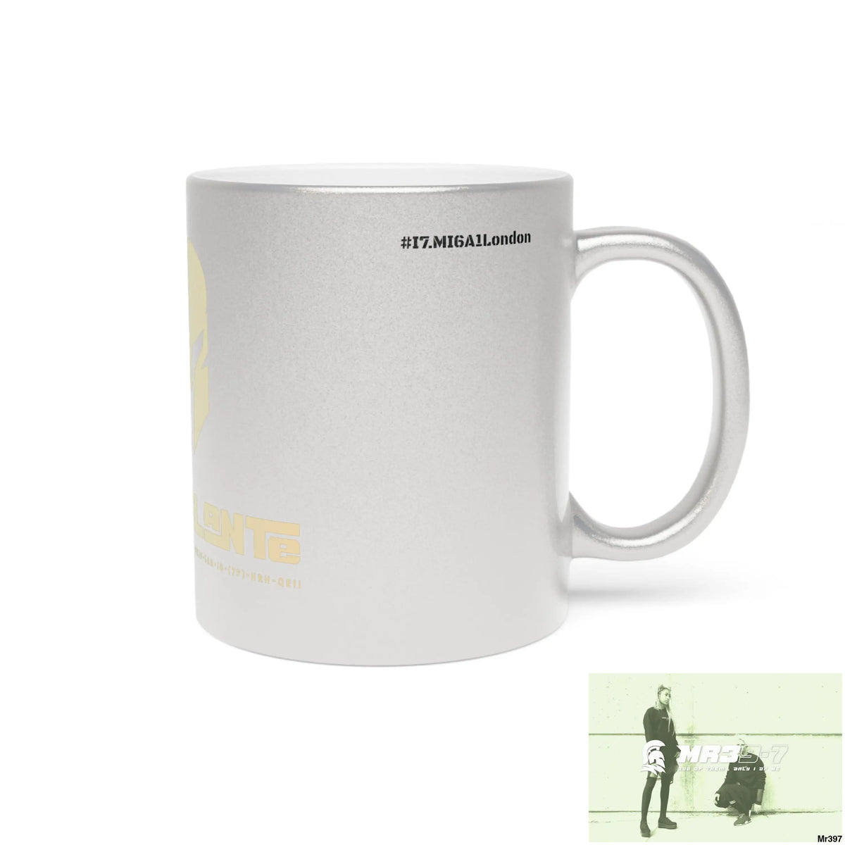 A1-Vigilante Sparta #I7MI6A1London Metallic Mug (Silver\Gold) Mug