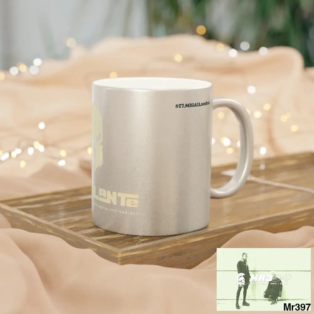 A1-Vigilante Sparta #I7MI6A1London Metallic Mug (Silver\Gold) Mug