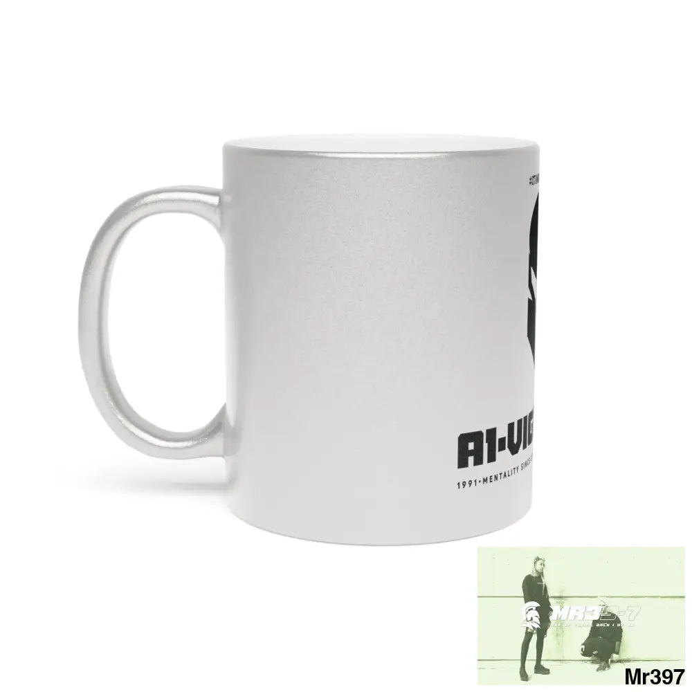 A1-Vigilante Sparta #I7MI6A1London Metallic Mug (Silver\Gold) Mug
