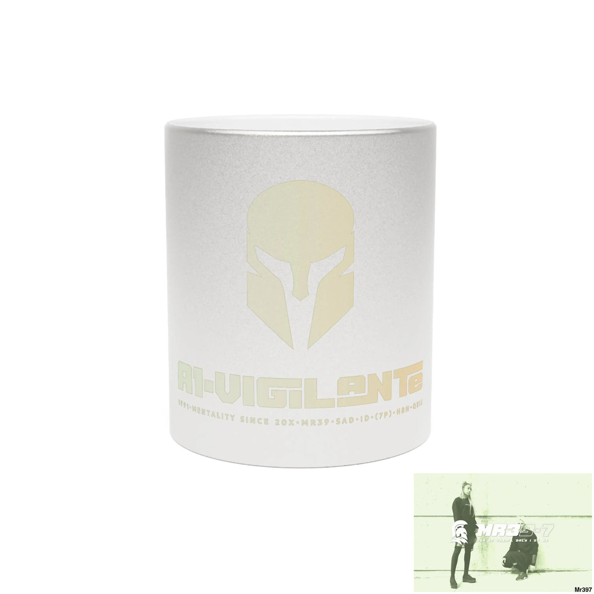 A1-Vigilante Sparta #I7MI6A1London Metallic Mug (Silver\Gold) Mug