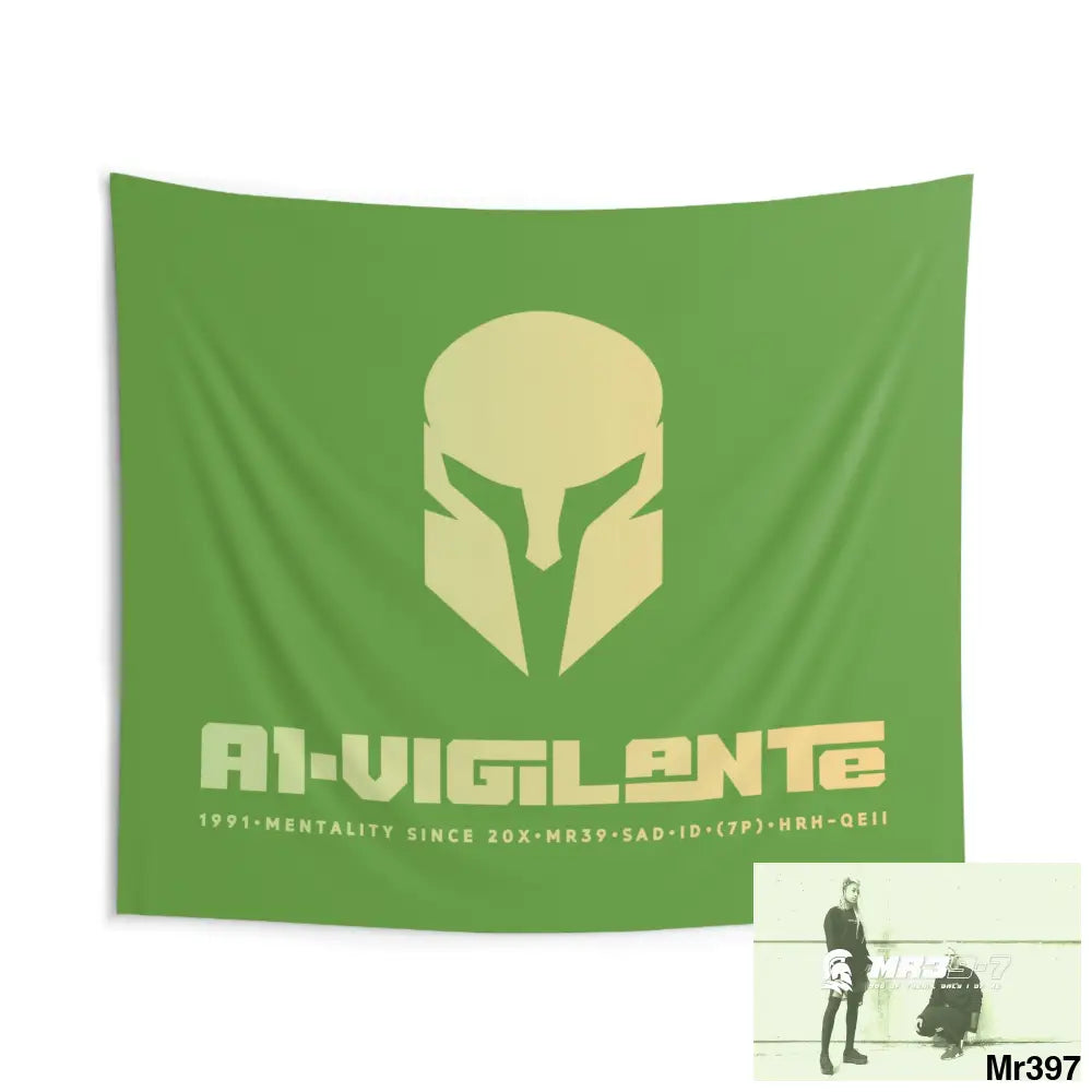 A1-Vigilante Sparta Indoor Wall Tapestries 104’’ × 88’’ Home Decor