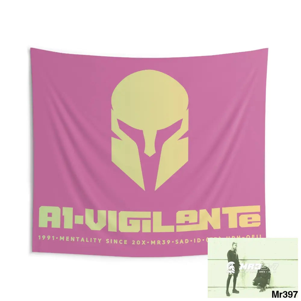 A1-Vigilante Sparta Indoor Wall Tapestries 104’’ × 88’’ Home Decor