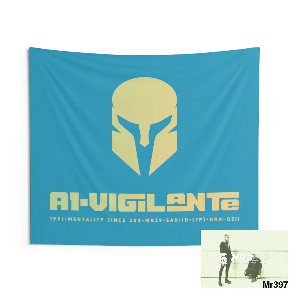 A1-Vigilante Sparta Indoor Wall Tapestries 60’’ × 50’’ Home Decor