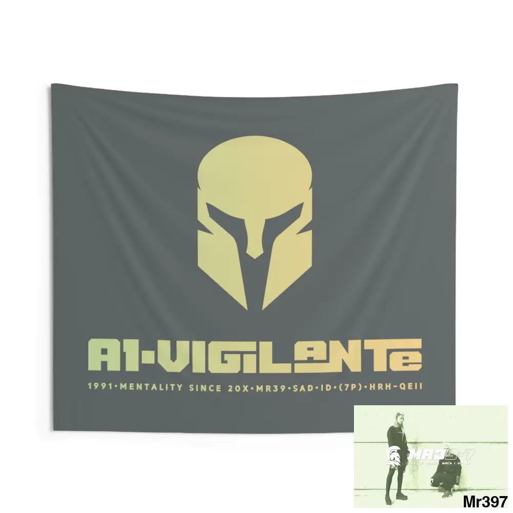 A1-Vigilante Sparta Indoor Wall Tapestries 60’’ × 50’’ Home Decor