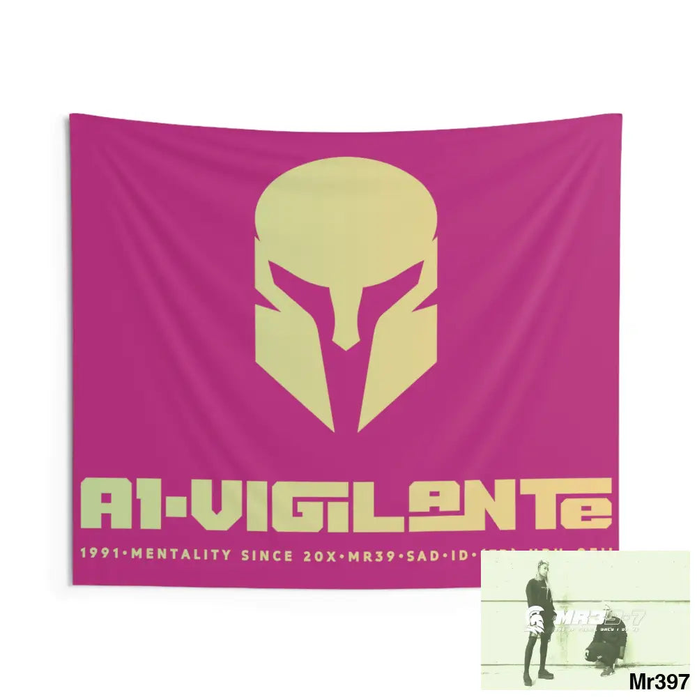 A1-Vigilante Sparta Indoor Wall Tapestries 60’’ × 50’’ Home Decor