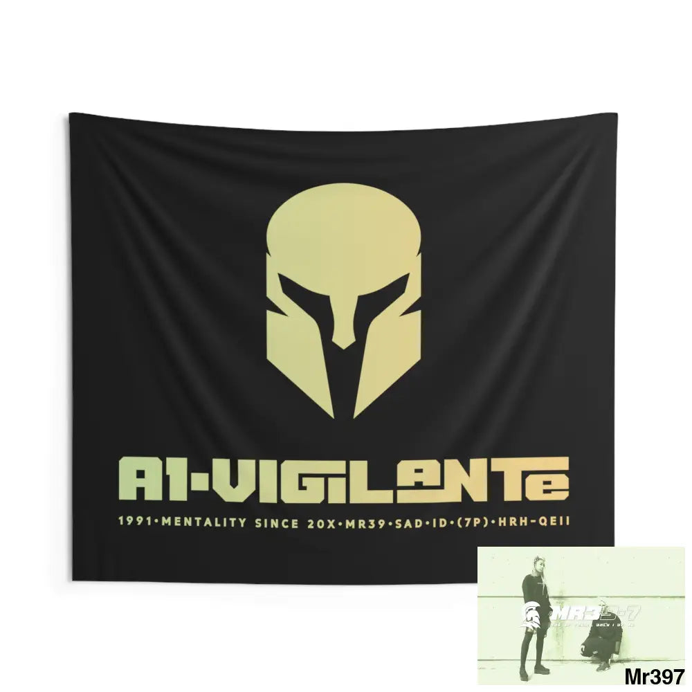 A1-Vigilante Sparta Indoor Wall Tapestries 60’’ × 50’’ Home Decor