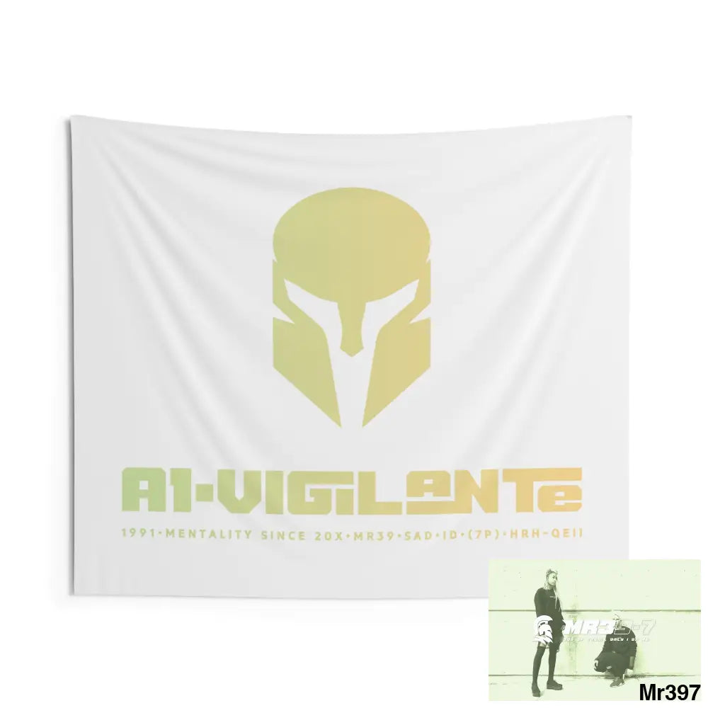 A1-Vigilante Sparta Indoor Wall Tapestries 60’’ × 50’’ Home Decor