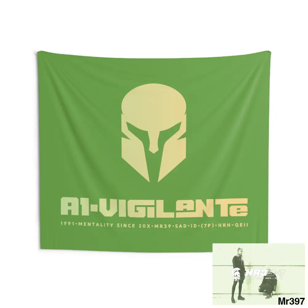 A1-Vigilante Sparta Indoor Wall Tapestries 80’’ × 68’’ Home Decor