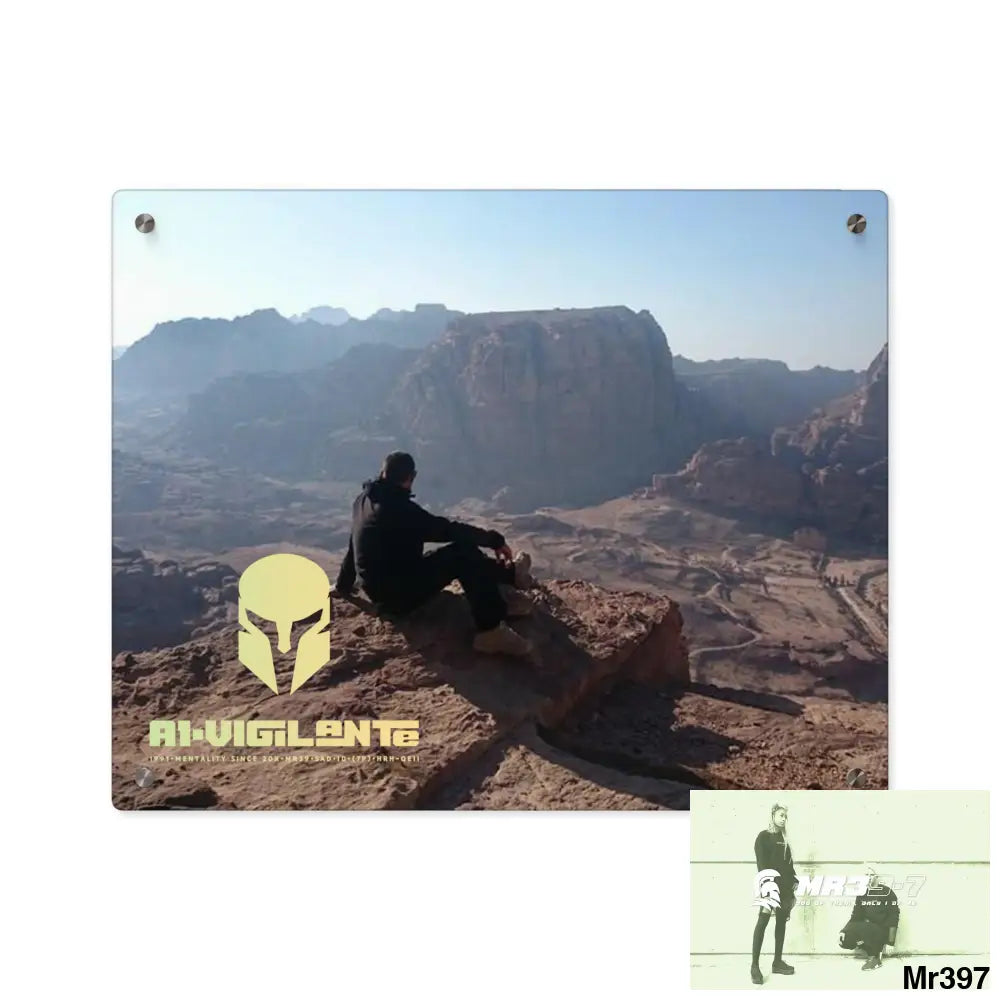 A1 Vigilante Sparta Jordan Break from Madness 2014 Acrylic Wall Art Panels 20″ x 16″ (Horizontal) / 0.25’’ Home Decor