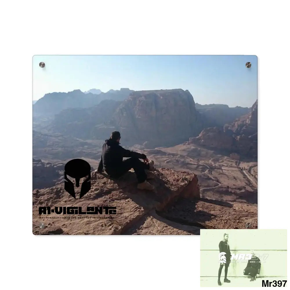 A1 Vigilante Sparta Jordan Break from Madness 2014 Acrylic Wall Art Panels 20″ x 16″ (Horizontal) / 0.25’’ Home Decor