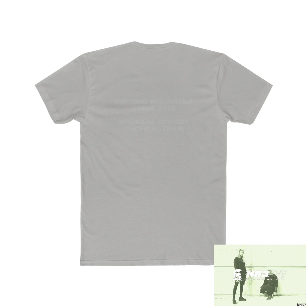 A1-Vigilante Sparta Kenya 2015 Mombasa Airport Men’s Cotton Crew Tee T-Shirt