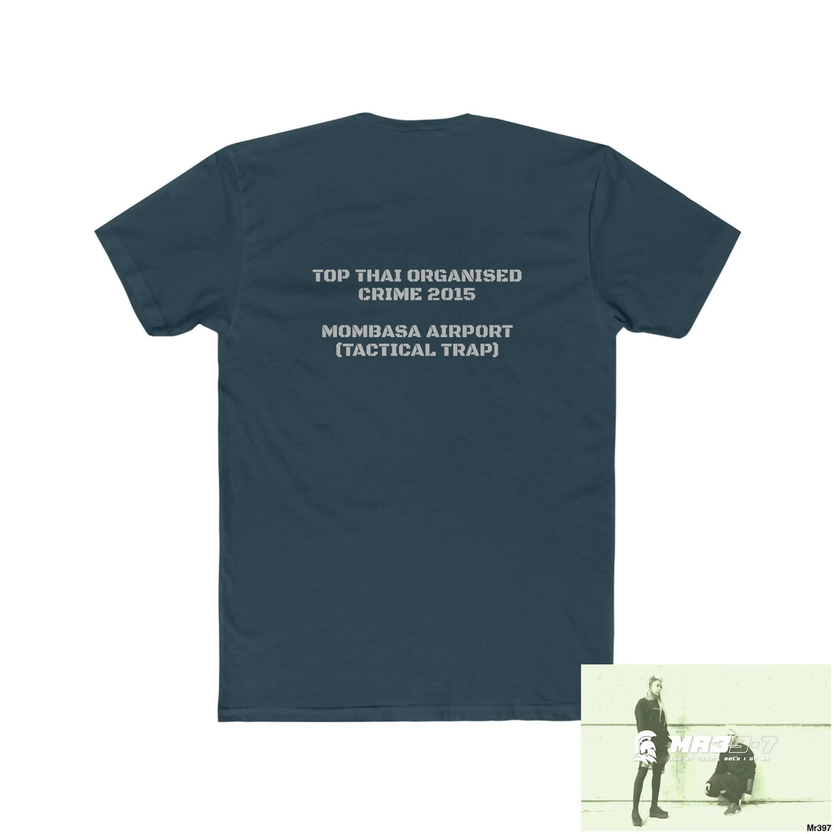 A1-Vigilante Sparta Kenya 2015 Mombasa Airport Men’s Cotton Crew Tee T-Shirt
