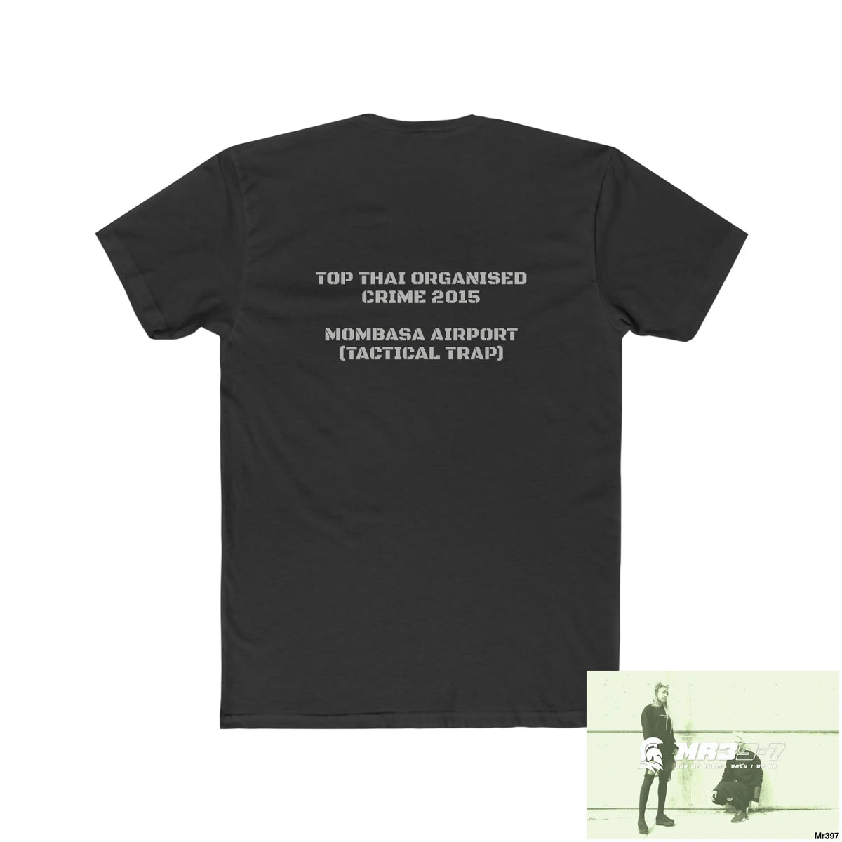 A1-Vigilante Sparta Kenya 2015 Mombasa Airport Men’s Cotton Crew Tee T-Shirt