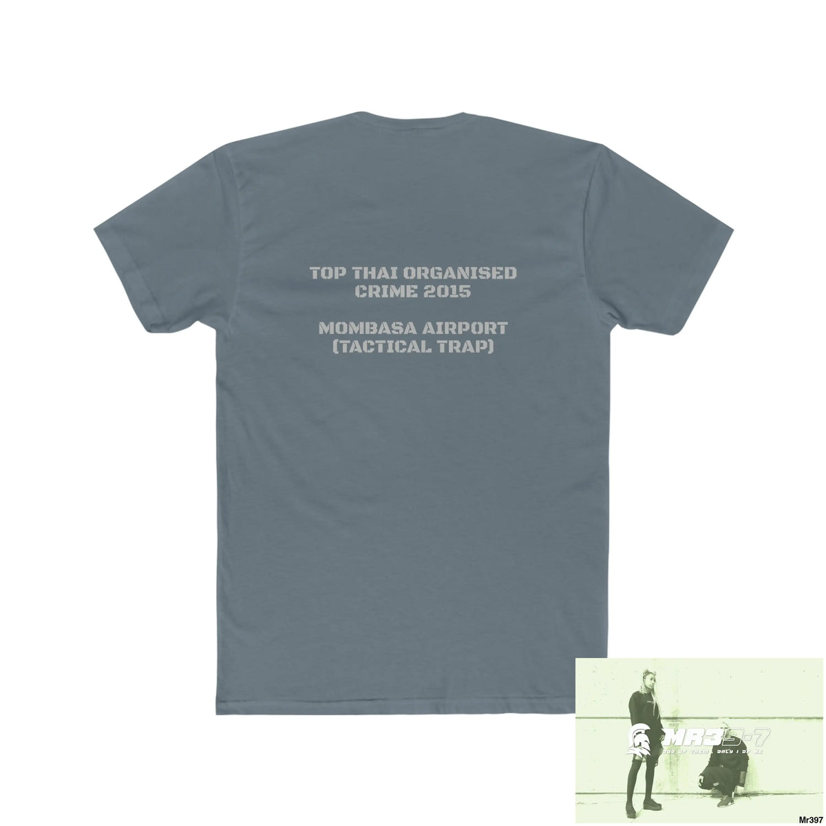 A1-Vigilante Sparta Kenya 2015 Mombasa Airport Men’s Cotton Crew Tee T-Shirt