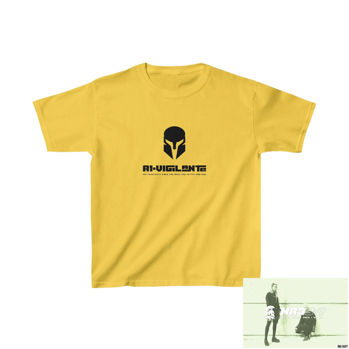 A1-Vigilante Sparta - Kids Heavy Cotton™ Tee XS / Daisy Kids clothes