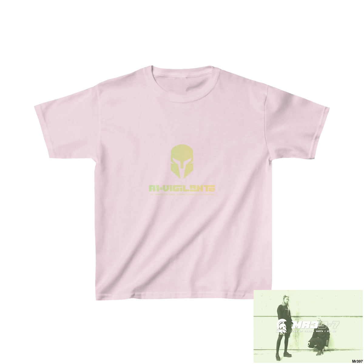 A1-Vigilante -Sparta Kids Heavy Cotton™ Tee XS / Light Pink Kids clothes