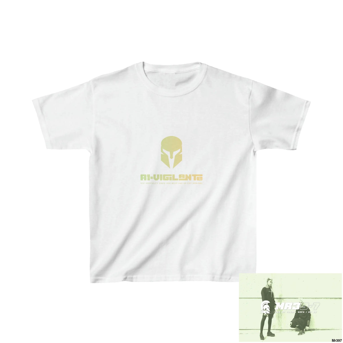 A1-Vigilante -Sparta Kids Heavy Cotton™ Tee XS / White Kids clothes