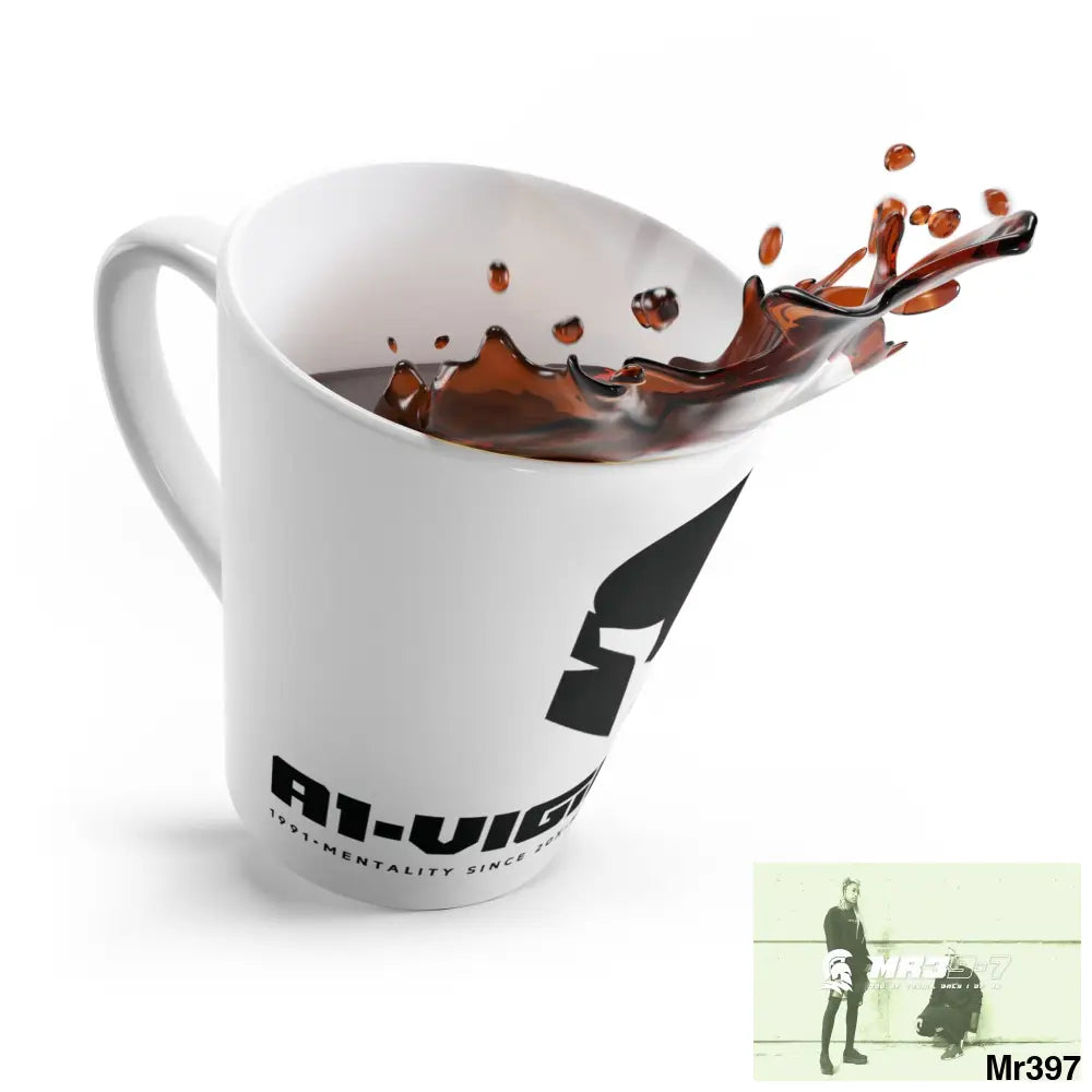 A1-Vigilante Sparta Latte Mug 12oz Mug