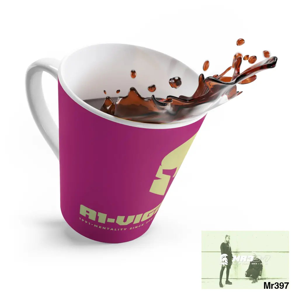 A1- Vigilante Sparta Latte Mug 12oz Mug