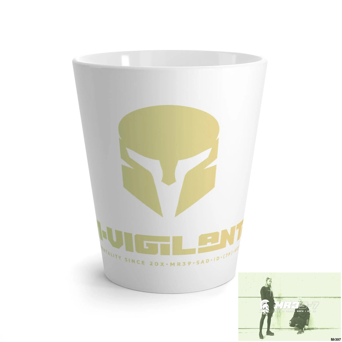 A1- Vigilante Sparta Latte Mug 12oz Mug