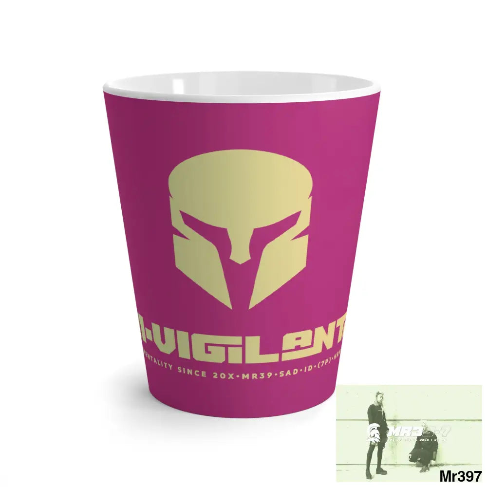 A1- Vigilante Sparta Latte Mug 12oz Mug