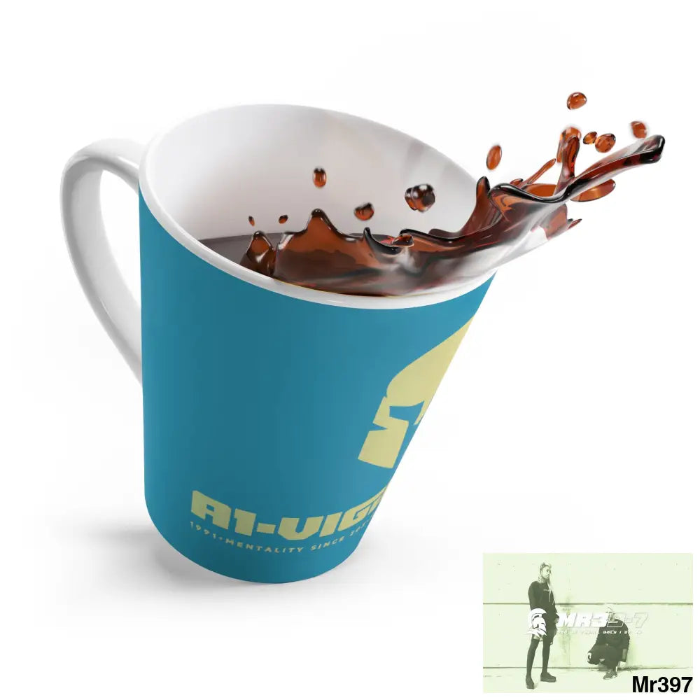 A1- Vigilante Sparta Latte Mug 12oz Mug