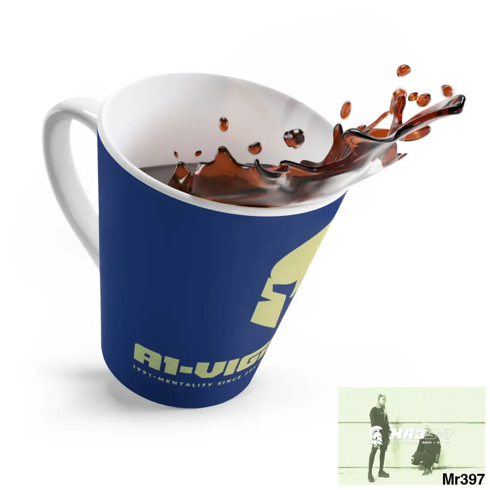 A1- Vigilante Sparta Latte Mug 12oz Mug