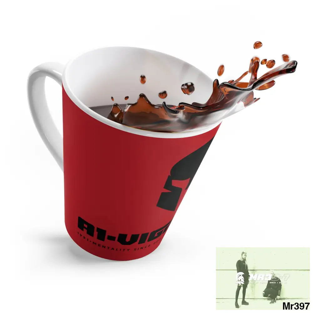 A1-Vigilante Sparta Latte Mug 12oz Mug