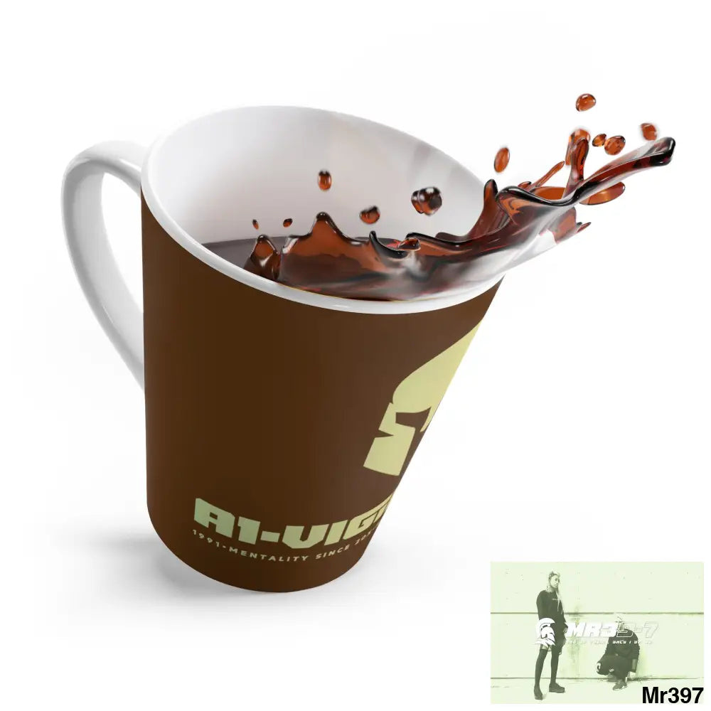 A1- Vigilante Sparta Latte Mug 12oz Mug