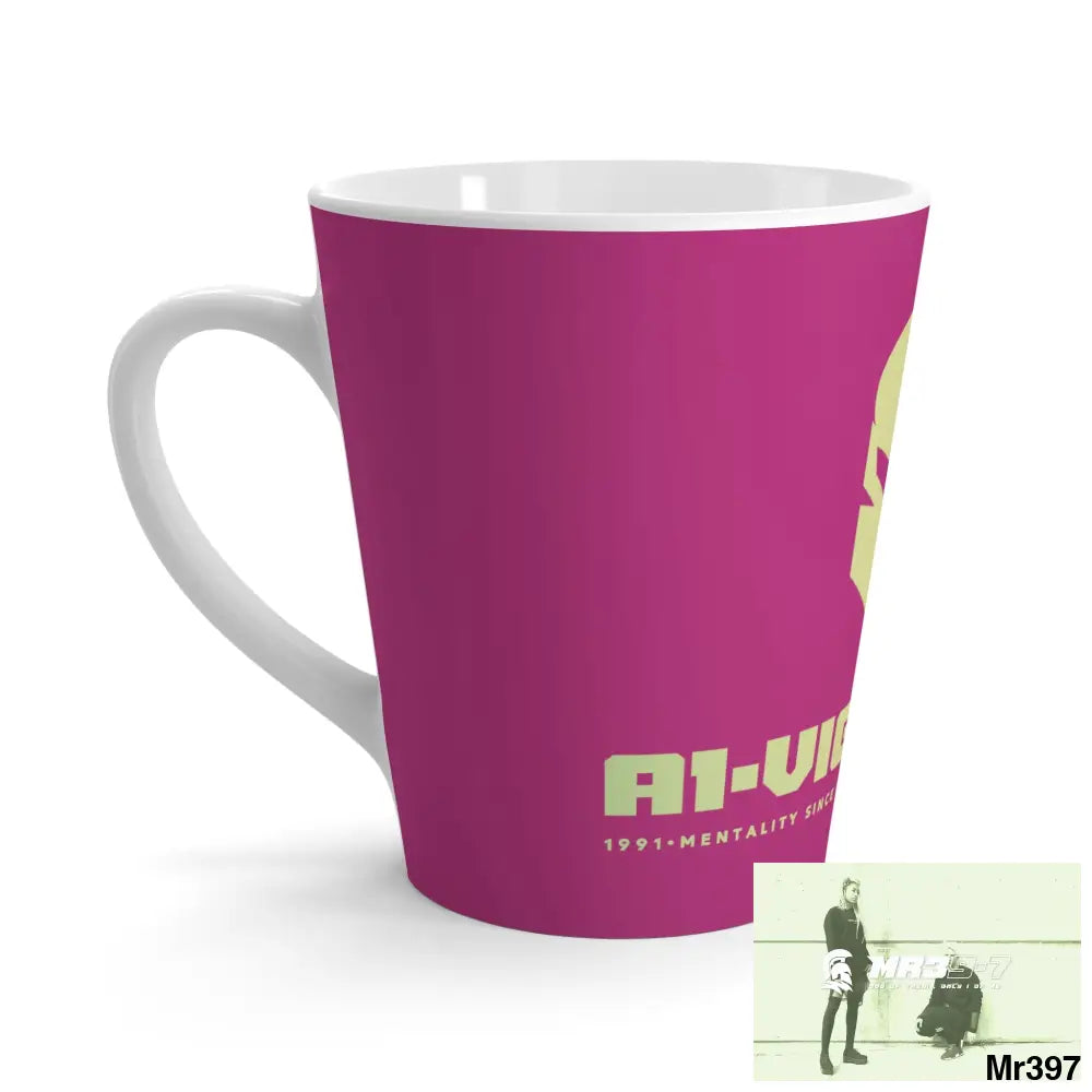 A1- Vigilante Sparta Latte Mug 12oz Mug