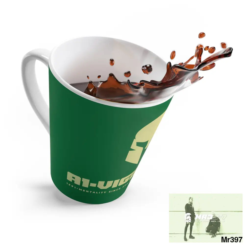 A1- Vigilante Sparta Latte Mug 12oz Mug
