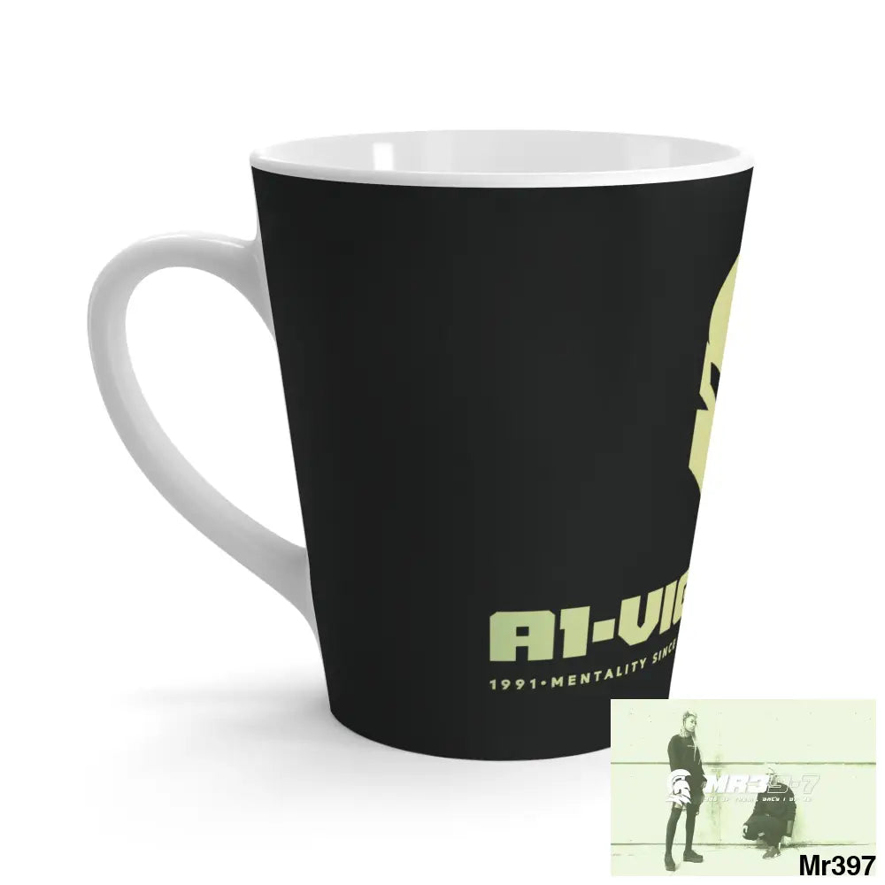 A1- Vigilante Sparta Latte Mug 12oz Mug