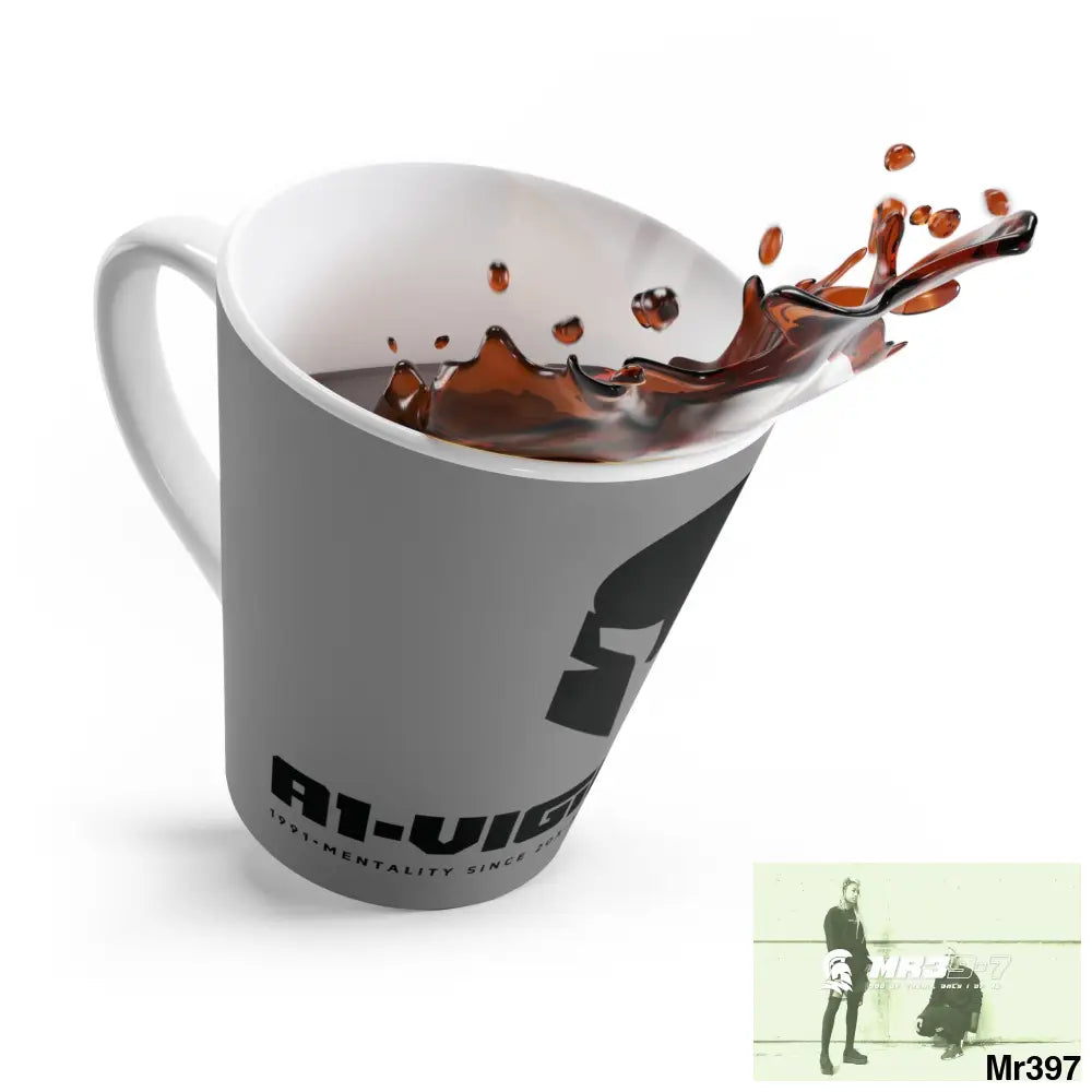 A1-Vigilante Sparta Latte Mug 12oz Mug