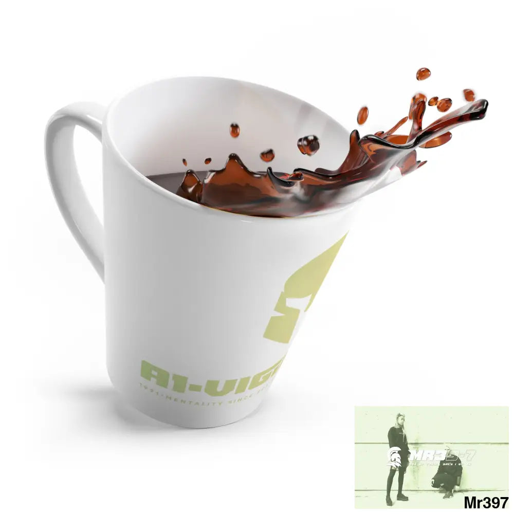 A1- Vigilante Sparta Latte Mug 12oz Mug