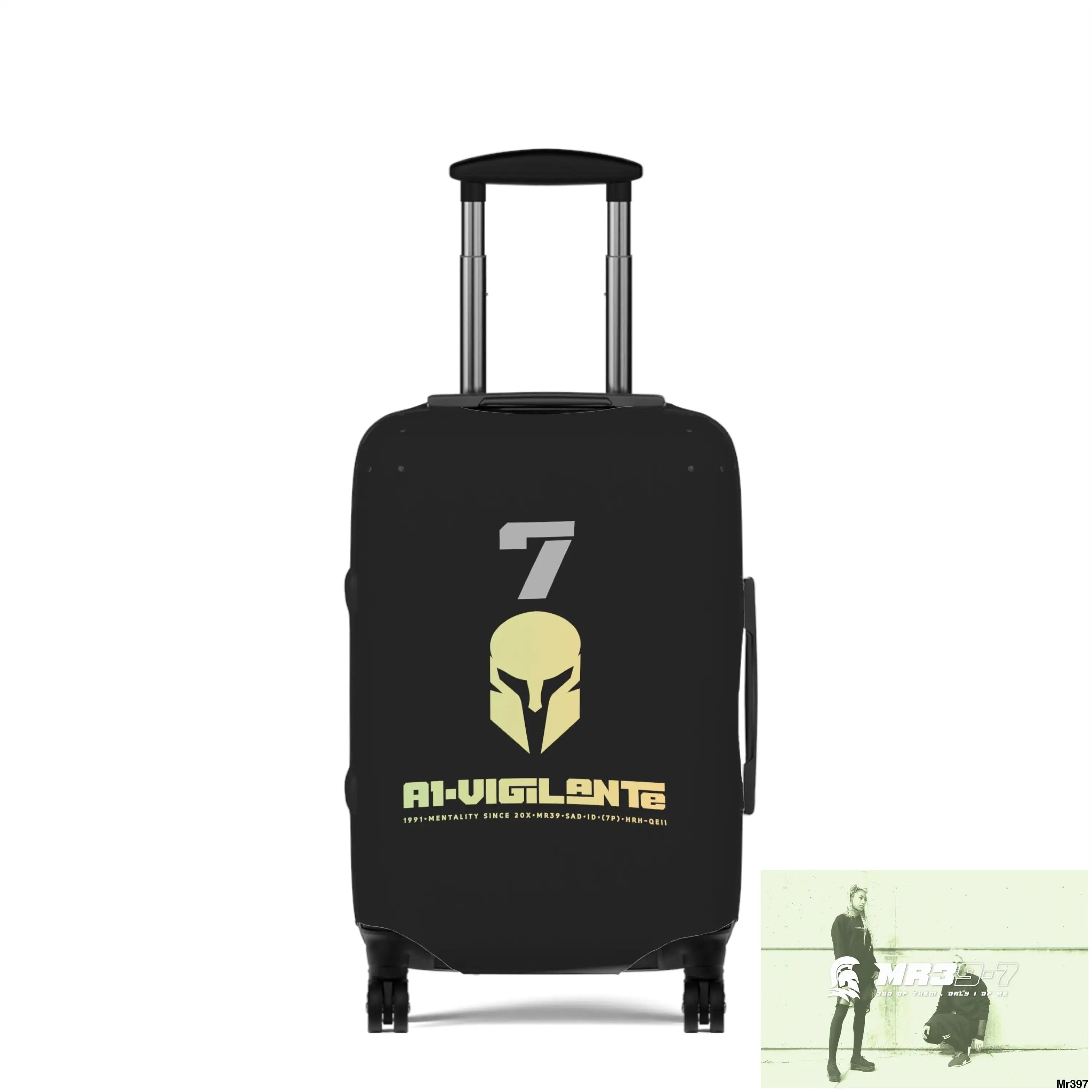 A1-Vigilante Sparta Luggage Cover 21’’ × 14’’ Accessories