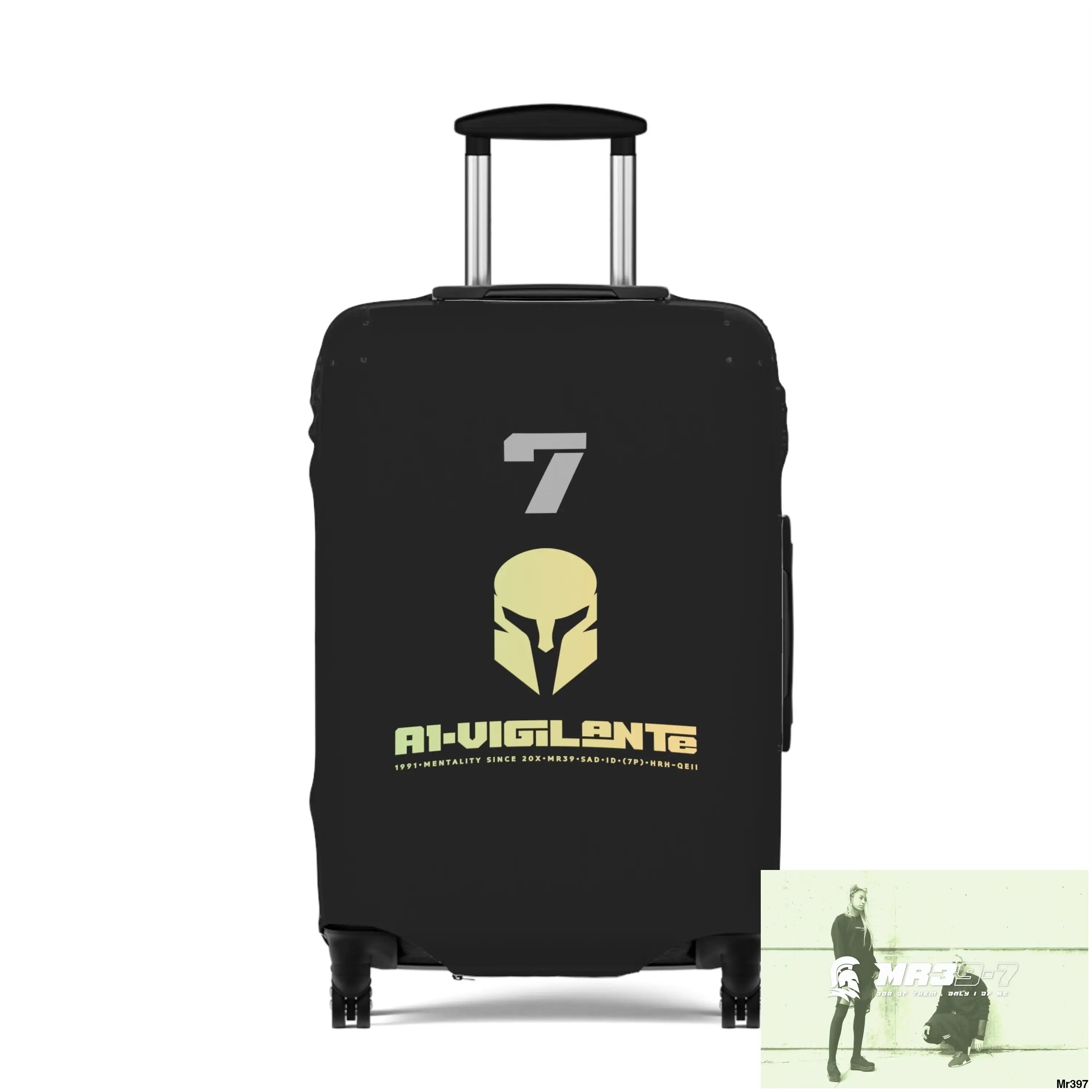 A1-Vigilante Sparta Luggage Cover 25’’ × 16’’ Accessories