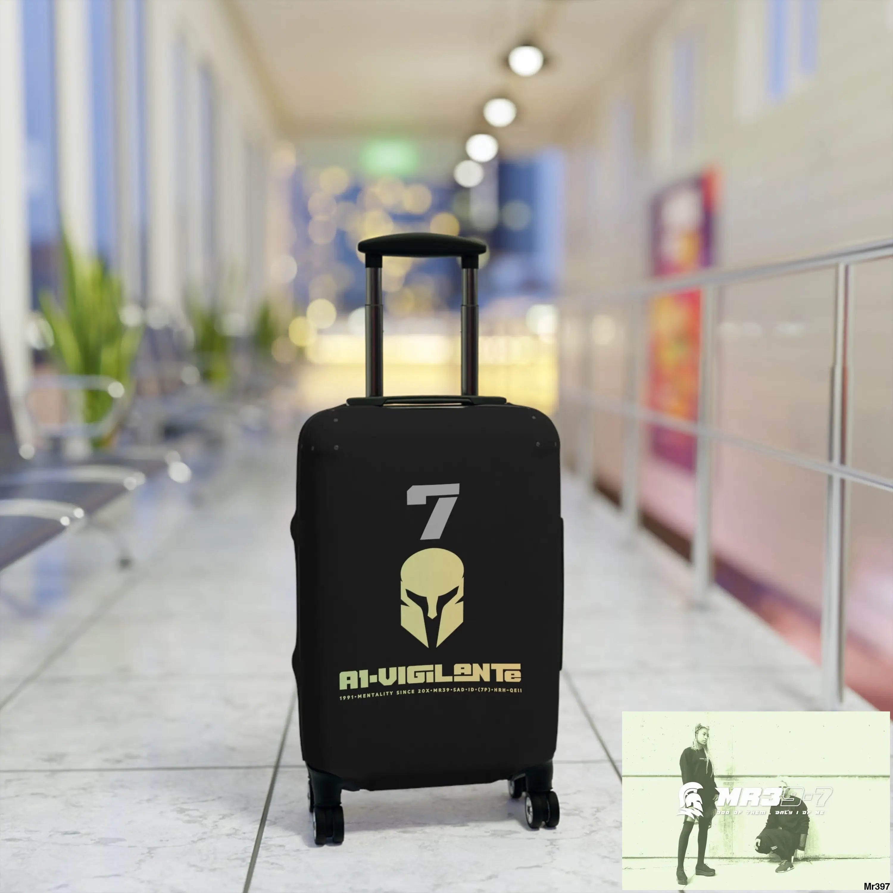 A1-Vigilante Sparta Luggage Cover Accessories