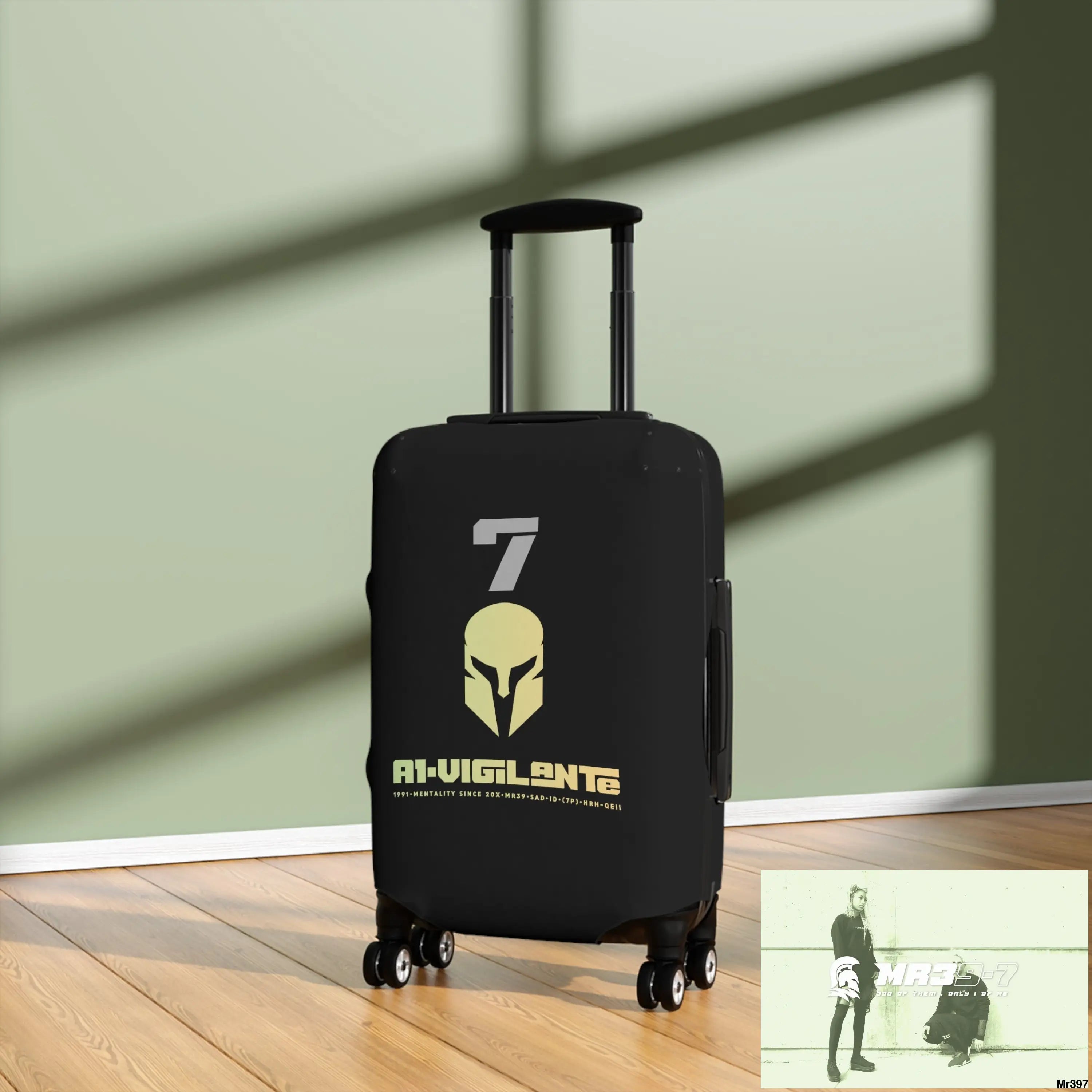 A1-Vigilante Sparta Luggage Cover Accessories