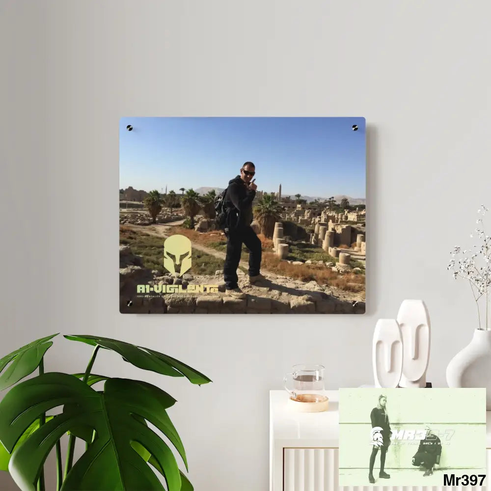 A1-Vigilante Sparta Luxor Temples heading to Kenya • Acrylic Wall Art Panels Home Decor