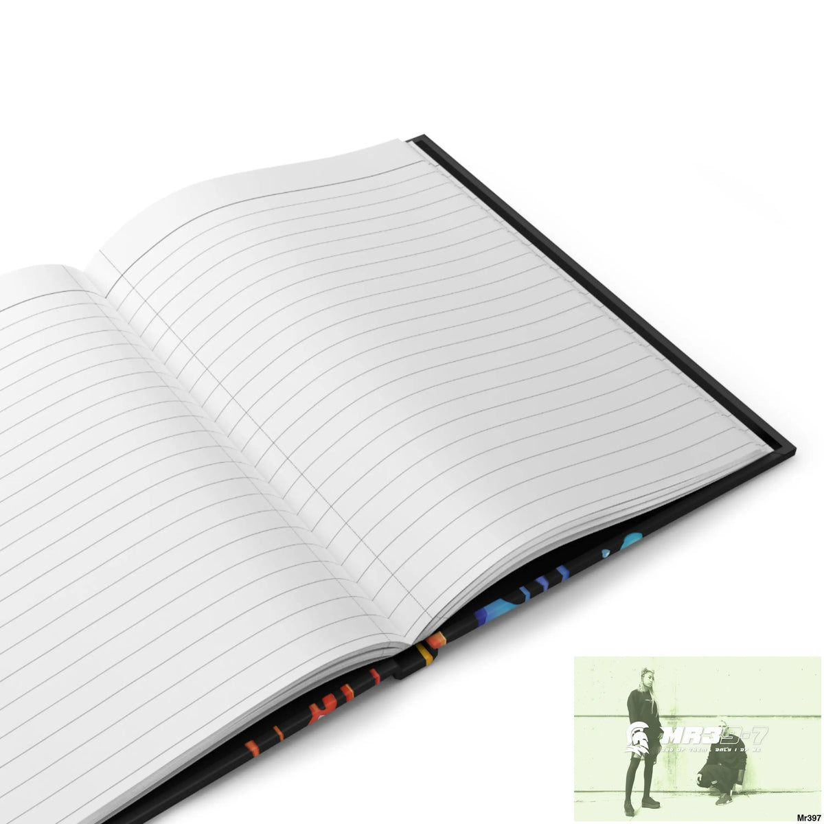 A1• Vigilante Sparta Melting Headset Hardcover Journal Matte Journal Paper products