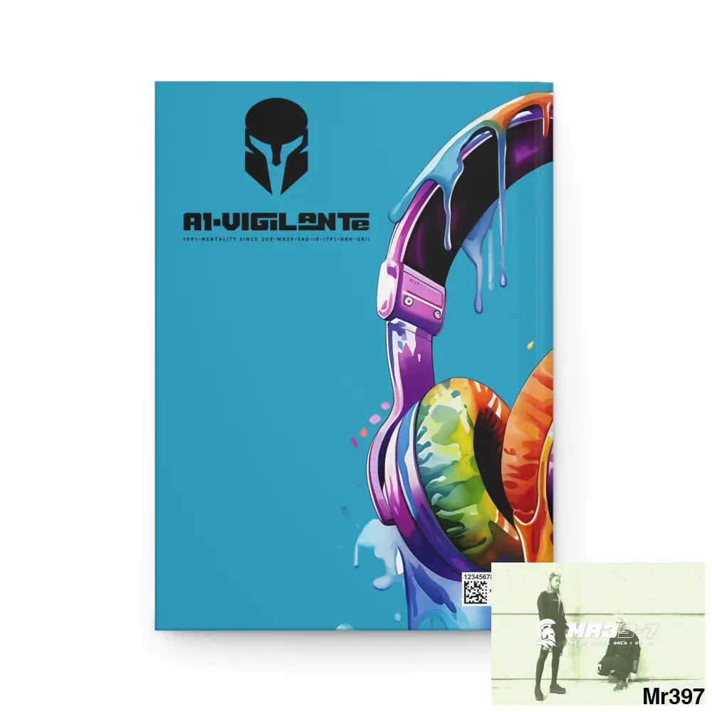 A1-Vigilante • Sparta Melting Headset Hardcover Journal Matte Journal Paper products