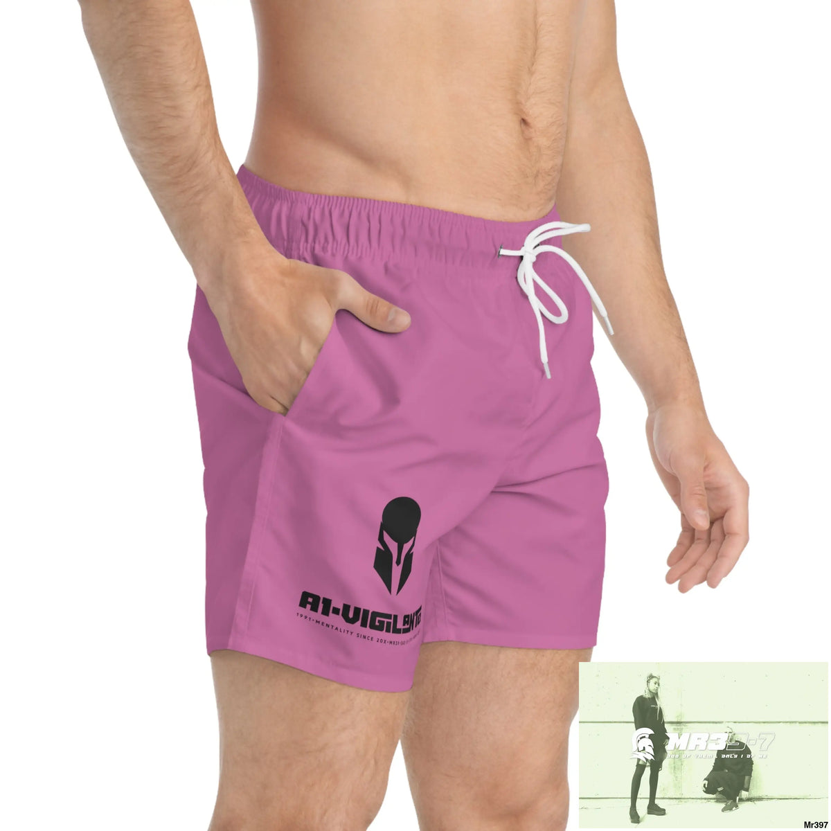 A1-Vigilante Sparta Mens Swim Trunks (AOP) All Over Prints